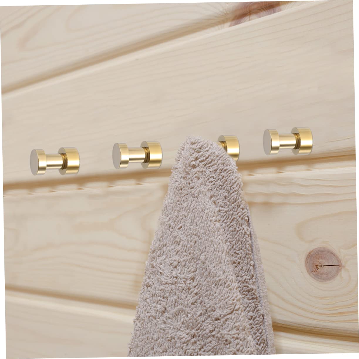 12 ganchos para toallas de baño, ganchos para toallas de baño, perchas de metal, ganchos para baño montados en la pared, perchero adhesivo, perchero de pared resistente, toallero individual innovate