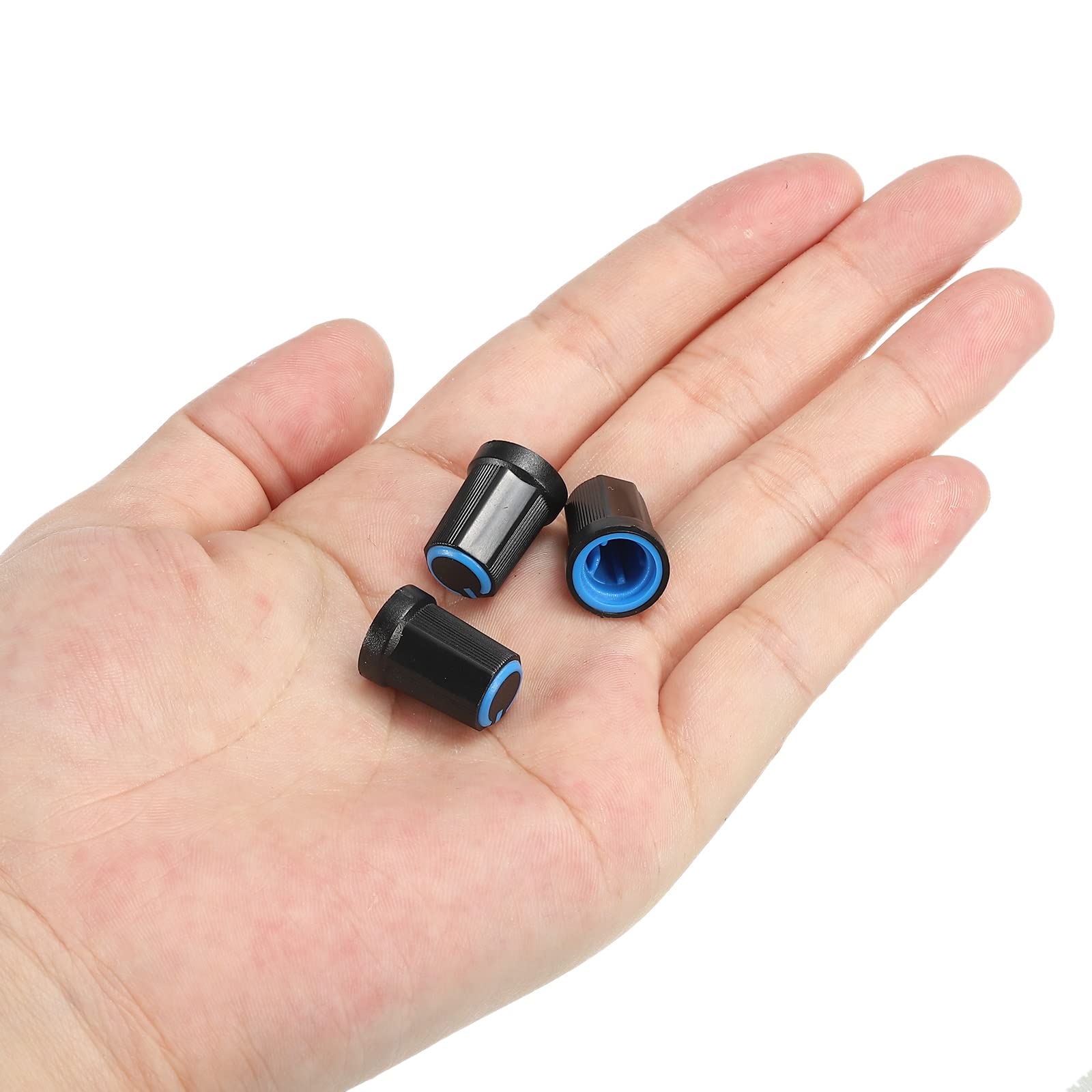 Sourcing Map 5pcs 6.4mm Shaft Hole Potentiometer Volume Control Rotary