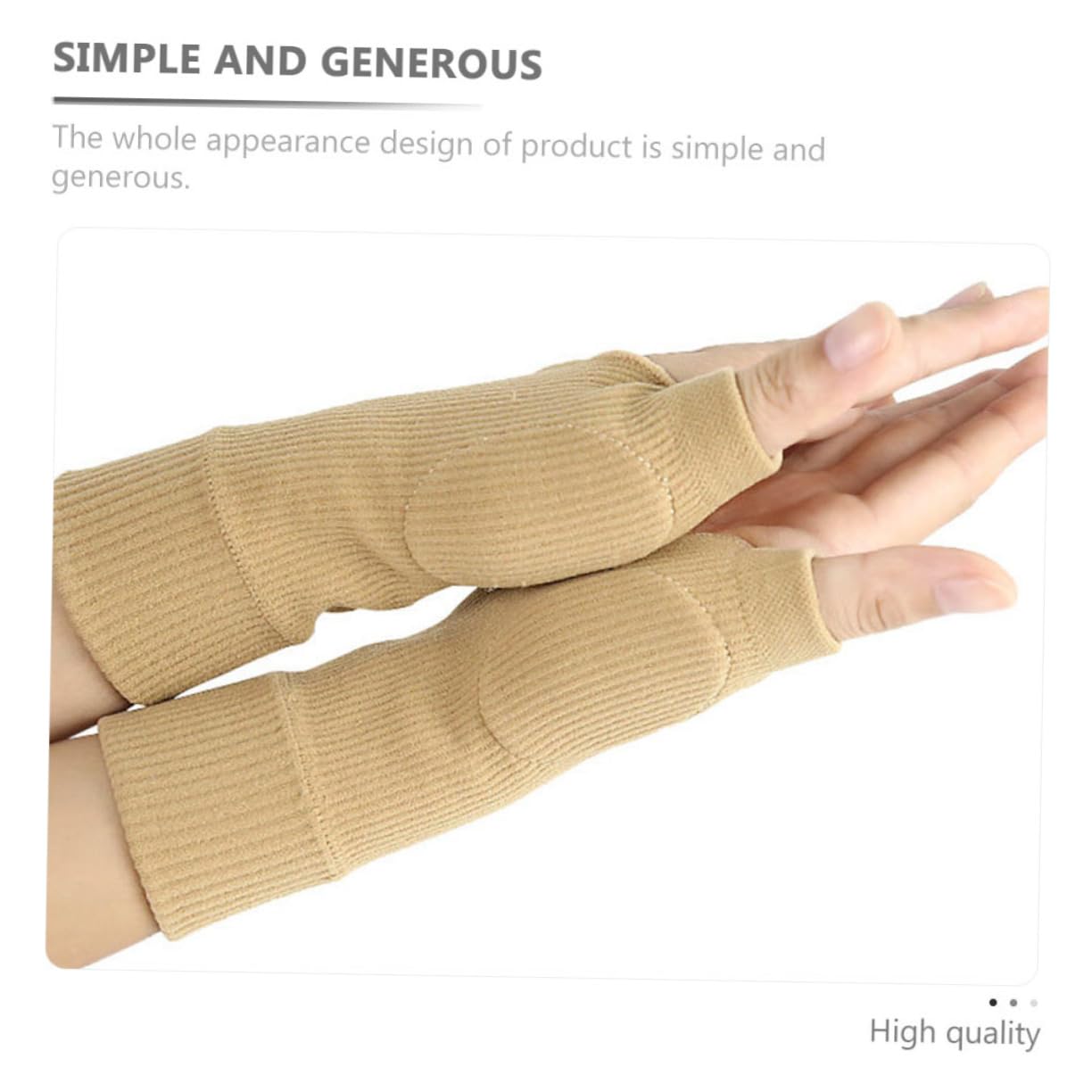 Gogogmee Left Hand Thumb Brace Gloves Compression Wrist Support Tendonitis Relief Thumb Cover for Women Sports Glove Wrist Splint