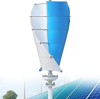 20000W Wind Turbine Generator Kit,Wind Turbine Vertical Wind Generator Kit Electricity Producer Equipment Home Power Energy Kit,12000W-12V