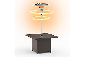 Warm Your Patio with the Gotland 45,000 BTU Fire Pit and Patio Heater