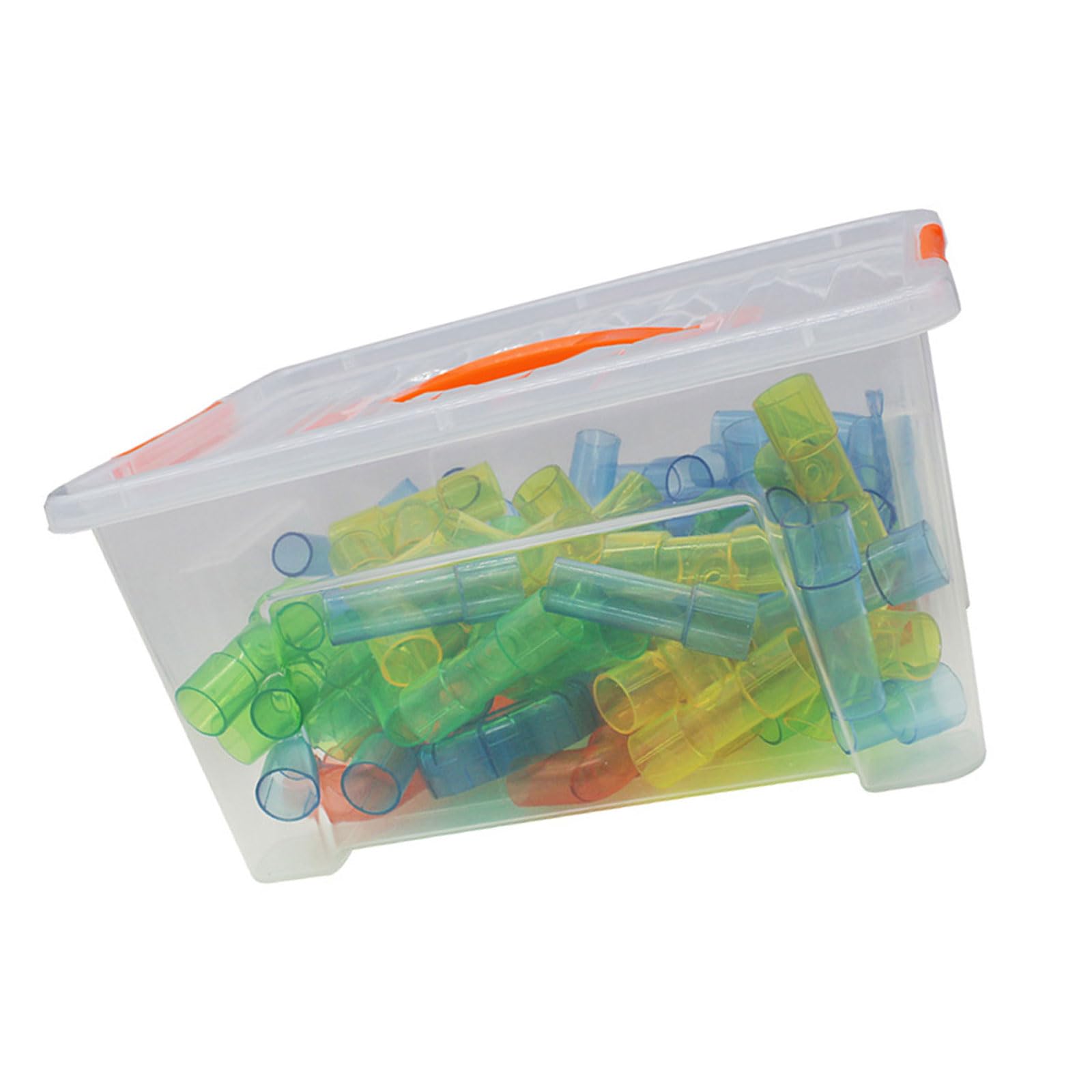 Woedpez Componentized Water Channel Building Hurdles Set with 76 Factors Grasps on Educational Building Play Participatory Parent Child Assembly Dolls