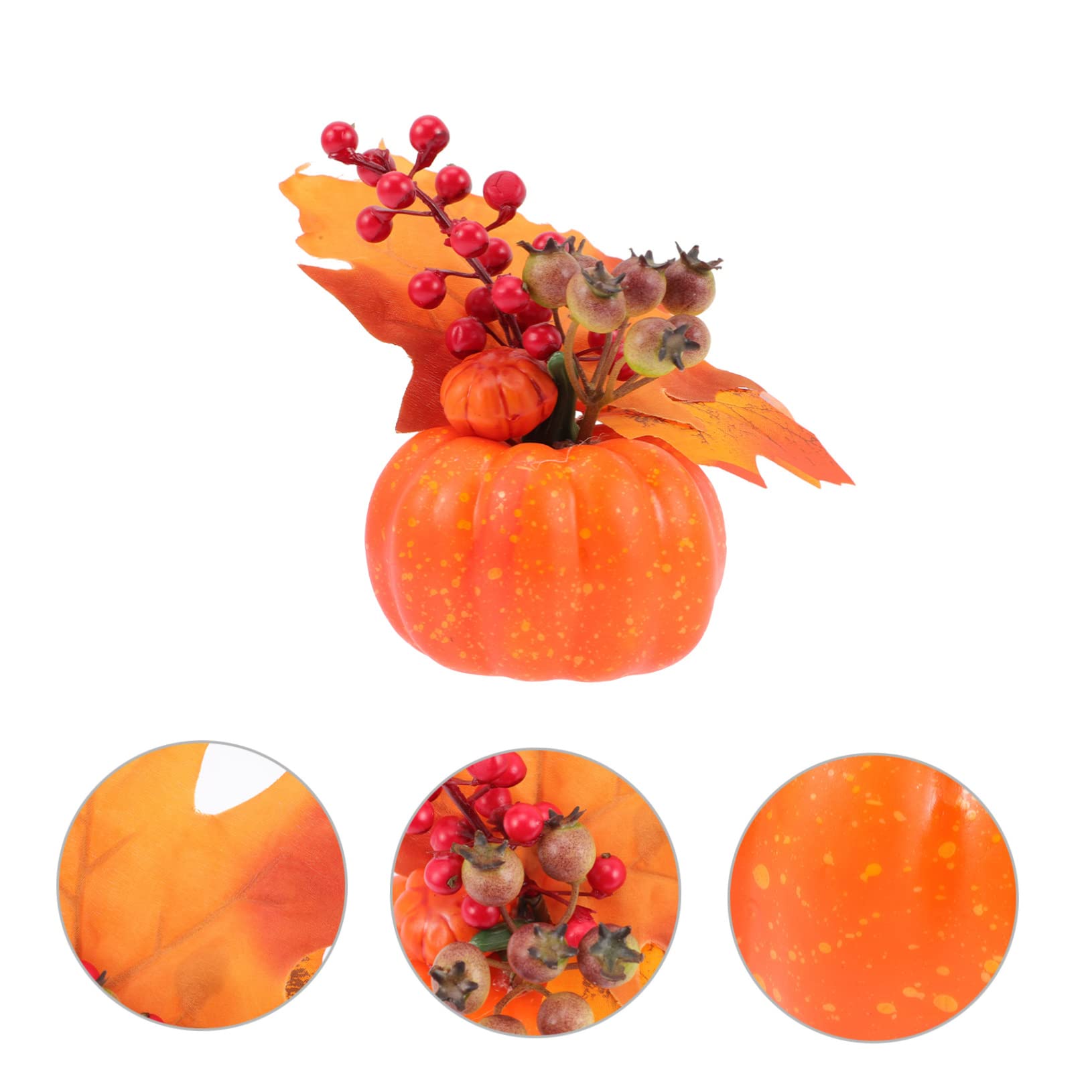 Alipis 5 Pezzi Di Zucca Artificiale Festa Del Ringraziamento Decorazione Artigianale Schiuma Di Zucca Finta Per La Decorazione Domestica Decorazioni Per La Casa Finta