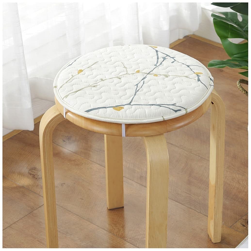 Coussin de tabouret de bar rond antidérapant lot de 2 pour chaise haute cuisine