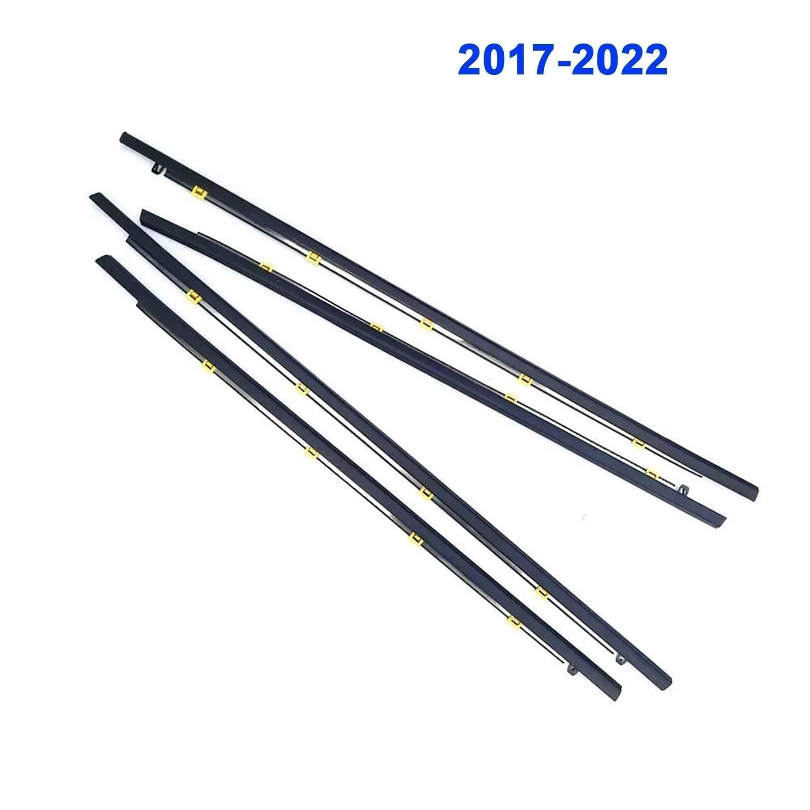 Uszczelka zderzaka samochodowego, srebrna uszczelka okna bocznego, listwa wykończeniowa do CRV 2007-2022, uszczelka drzwi samochodowych (dla 2017-2022)