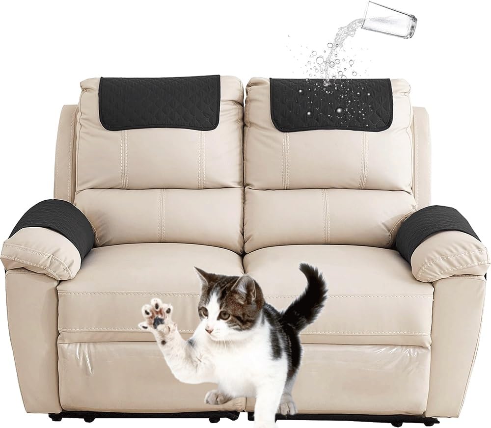 Armleuning Stoelhoezen, Set van 2/4/6 Armleuning Stoelhoezen Antislip Armbeschermer Stretch Fauteuil Bank Anti-kras Meubilair Kussenovertrekken voor Sofa Banken (4PCS,Stofblauw Armleuning Stoelhoezen, Set van 2/4/6 Armleuning Stoelhoezen Antislip Armbeschermer Stretch Fauteuil Bank Anti-kras Meubilair Kussenovertrekken voor Sofa Banken (4PCS,Stofblauw