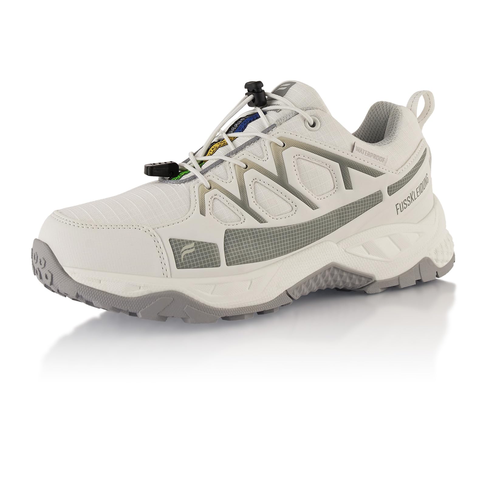 Fusskleidung® Damen Herren Wanderschuhe wasserdichte Trail Running Trekkingschuhe