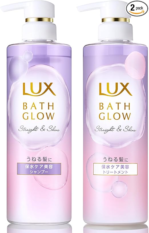 LUX バスグロウ ストレートアンドシャイン シャンプー+コンディショナー
