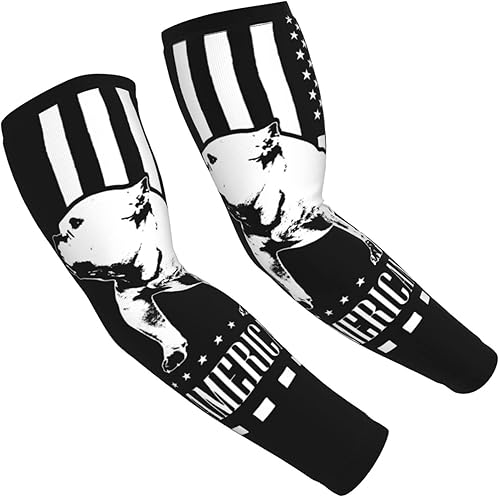 Miniatura 2 de American Flag Bully Sun Protection Arm Long Sleeve Protection Sports Outdoor Garden Yard Unisex