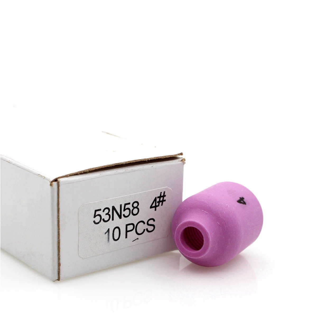 53N58 TIG Welding Torch Alumina Ceramic Gas Lens Cups No.4