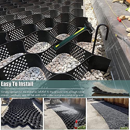 Stabilisateur de sol robuste de 2 à 10 m pour projet paysager durable