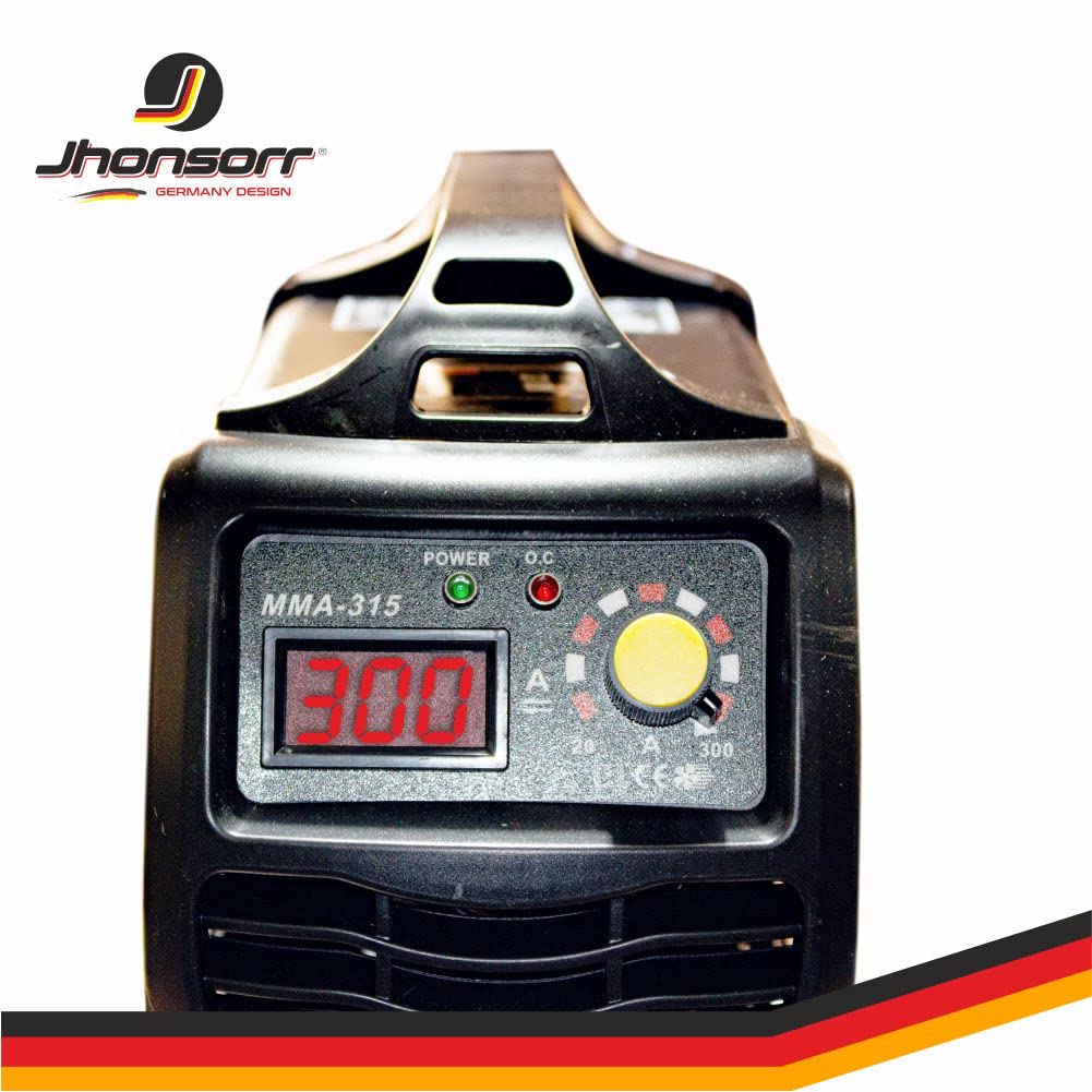 Saldatrice Inverter MMA 300A Professionale - Kit Completo Con Maschera E Cavi