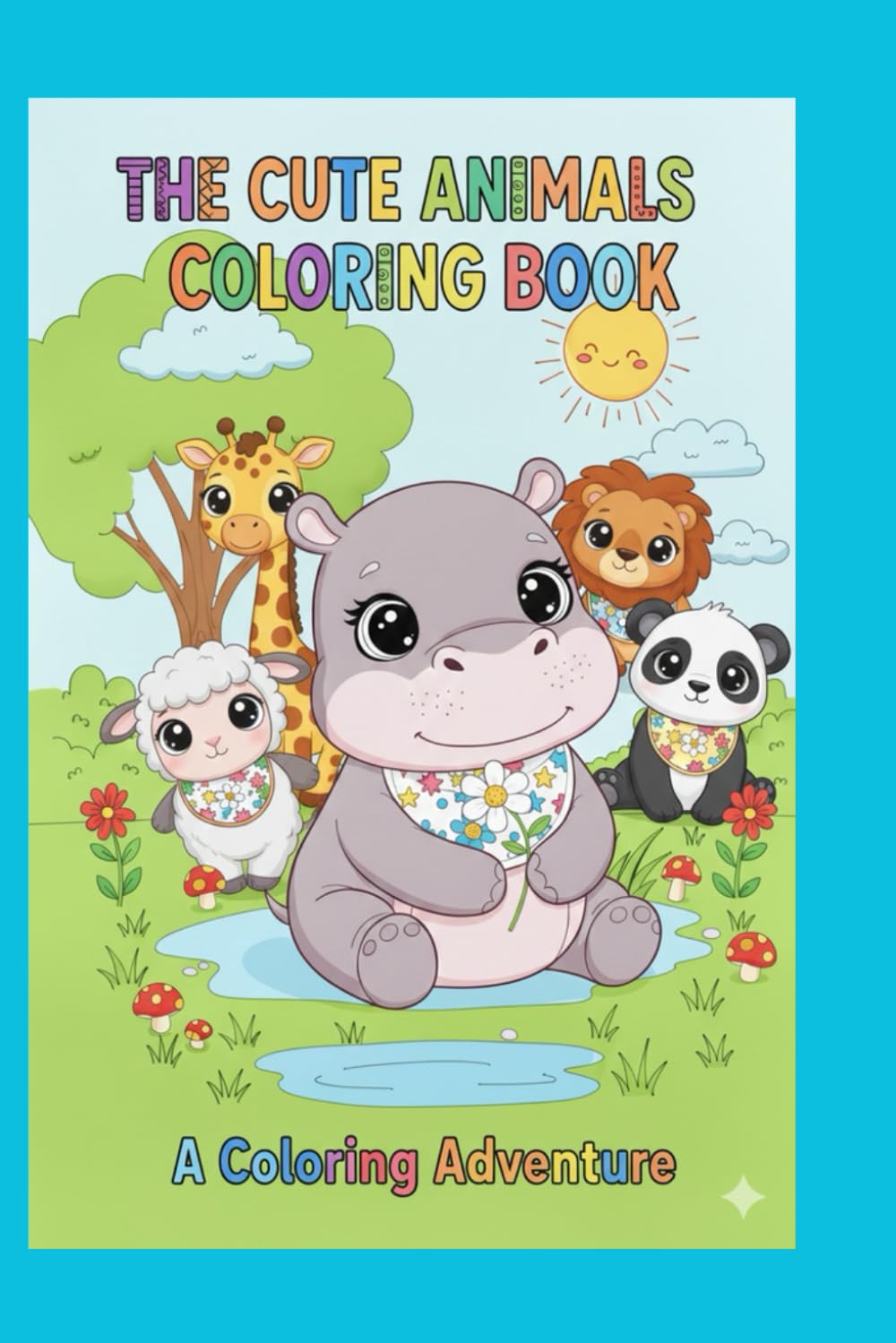 The Cute Animals Coloring Book - A Coloring Adventure