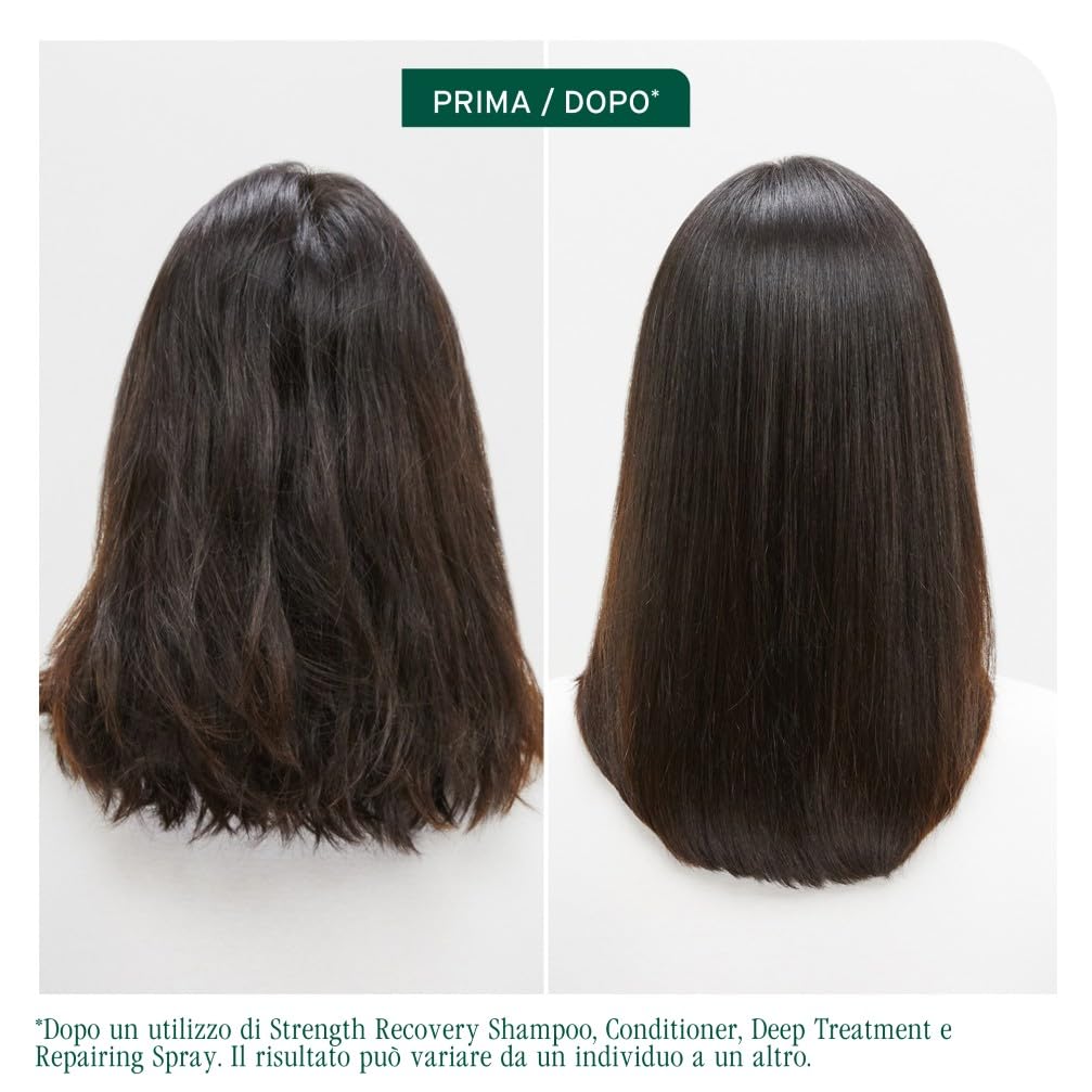 Biolage Shampoo Ristrutturante per Capelli Danneggiati, Azione Levigante, Arricchito con Squalano Vegano, Strenght Recovery