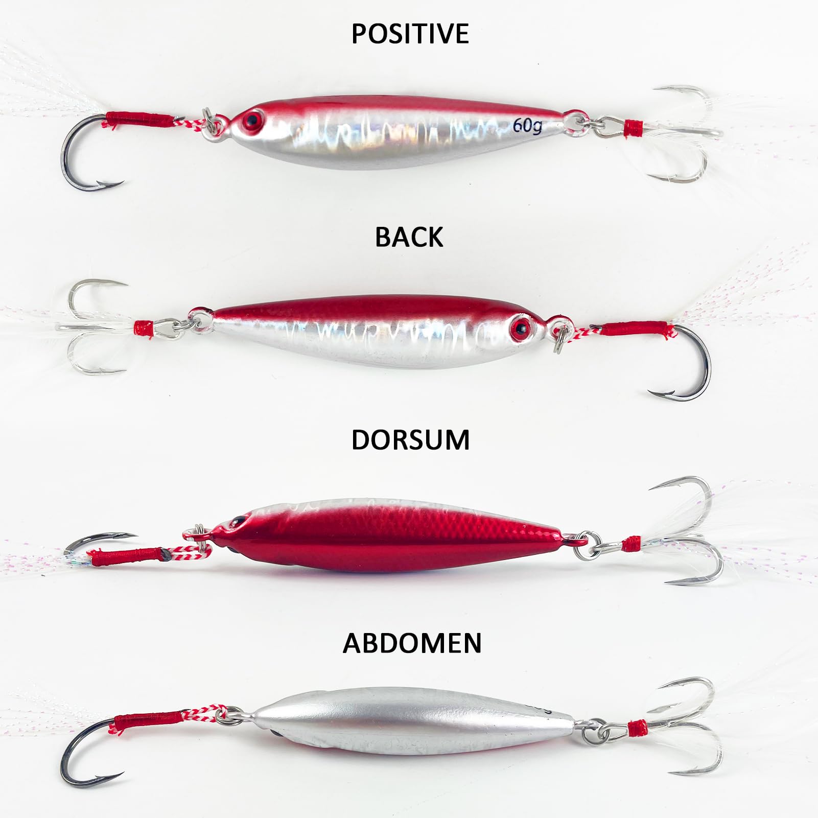 Kit di esche da pesca in metallo con cucchiaini da jigging con esche morbide, girelle a scatto, ami per pesca a traina, pesca in mare, esche jigging per spigola, sgombro, halibut