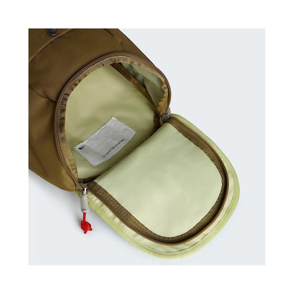 THE NORTH FACE Kinder Mini Explorer 10L Rucksack, Cedar/Dimmed Algae/Lemo