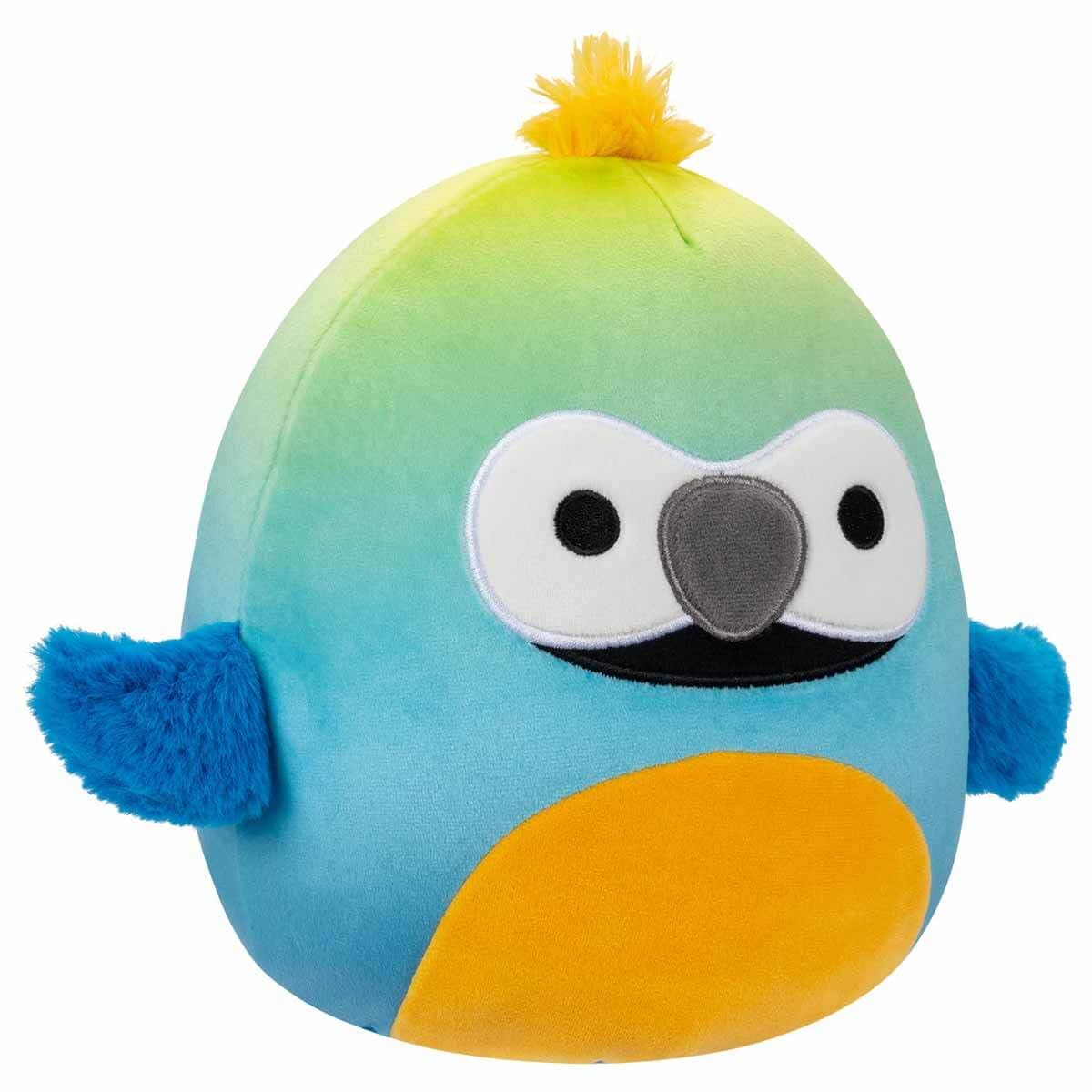 Squishmallows Original 7.5-Inch Baptise the Blue and Yellow Macaw - Small Ultrasoft Official Plush, Baptise the Macraw, 7.5 inches - Image 2