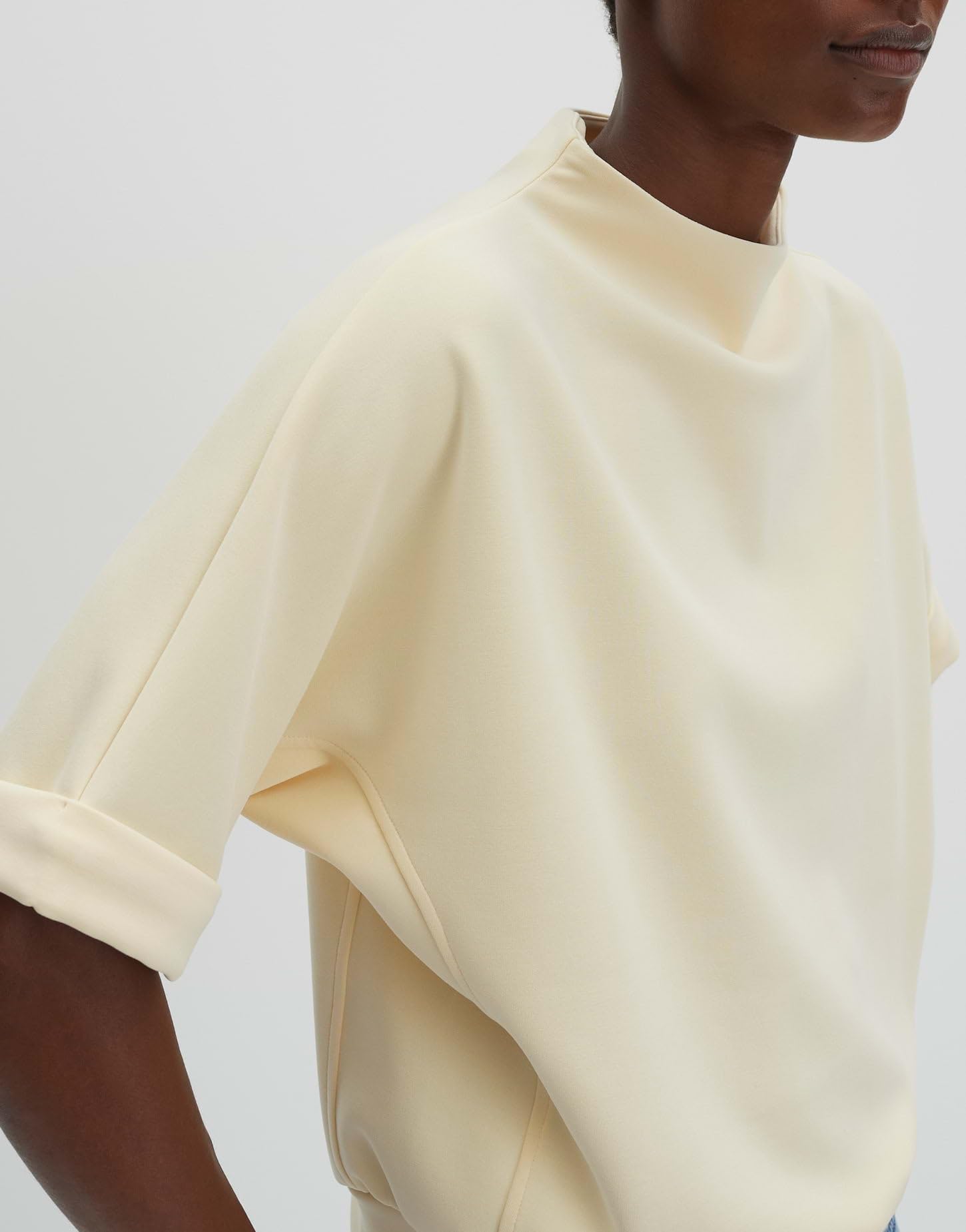 someday Damen Sweatshirt | Weiches Sweatshirt aus Cotton Modal Mix Regular Fit