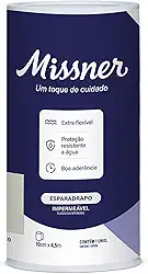 Missner Esparadrapo Impermeável Branco 10Cm X 4 5M