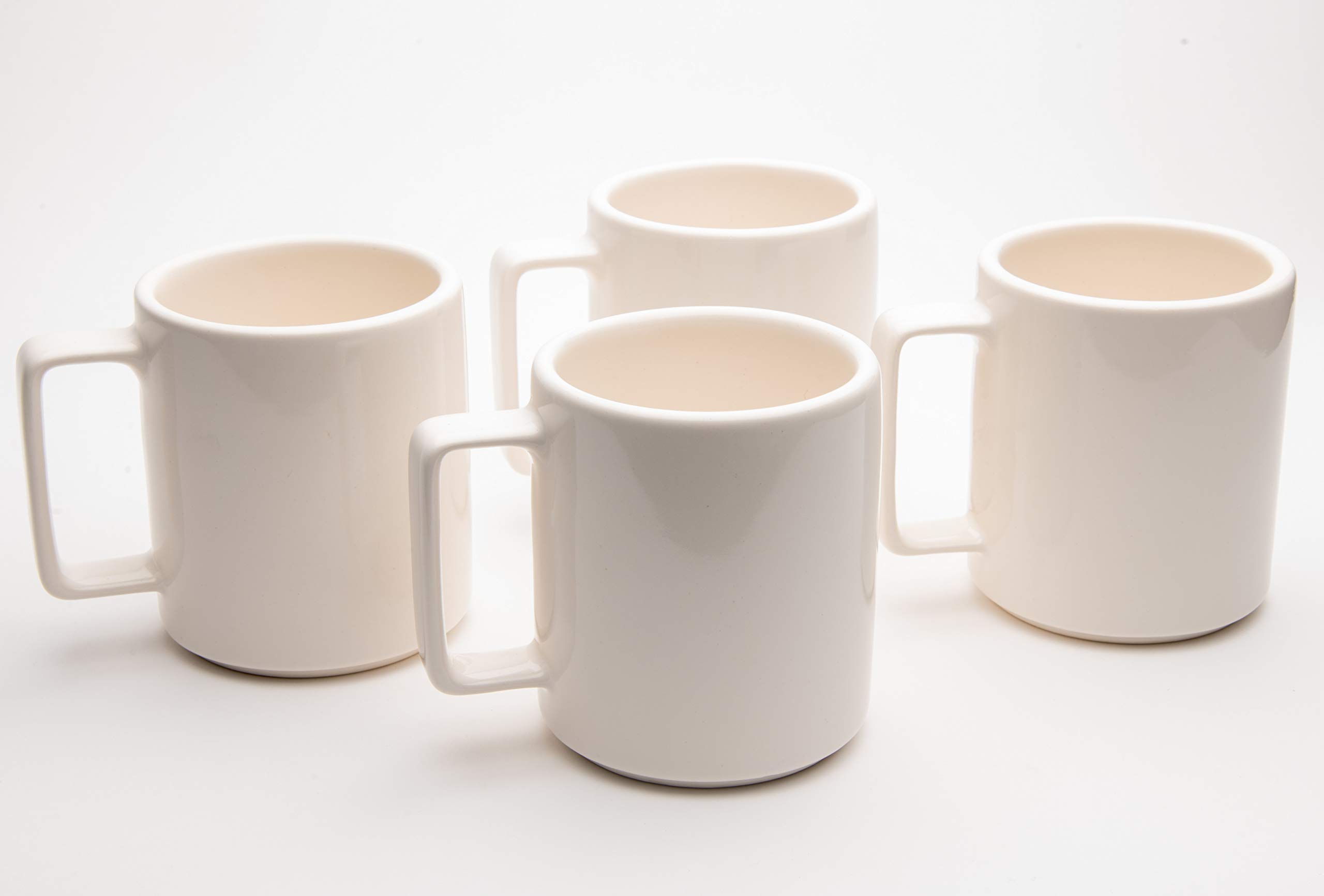 Buy American Mug Pottery Ceramic Square Handle Coffee Mug, Made in USA