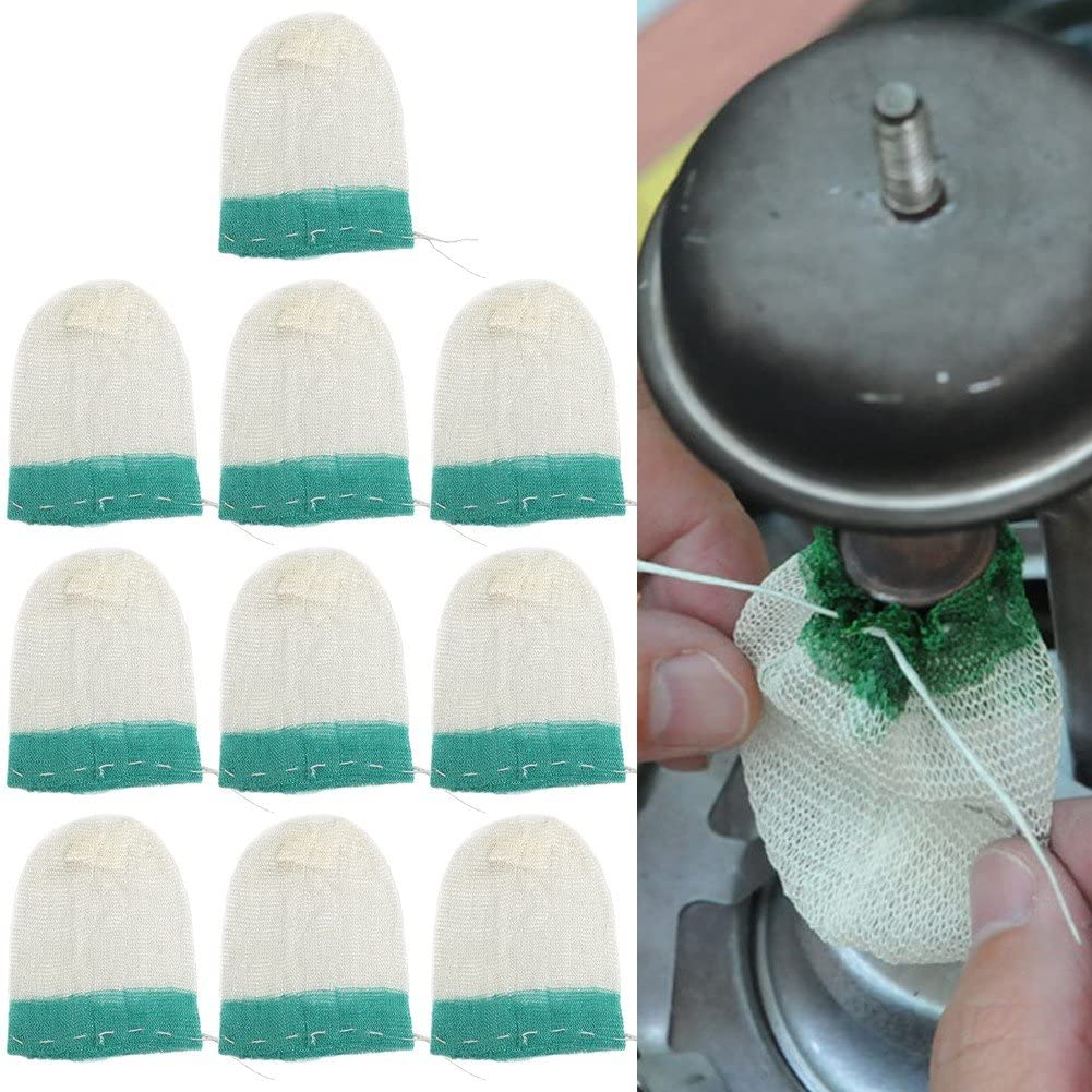 Danlai Style2 10Pcs Kerosene Lamp Mantles Universal Outdoor Camping Lamp Shade Gauze Mesh Gas Lantern Mantles For Camping Hiking