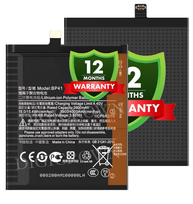 Image of Original BP41 Battery Compatible for Xiaomi Redmi K20 | Xiaomi Mi 9T - (4000mAh) - 1 Year Warranty DF7