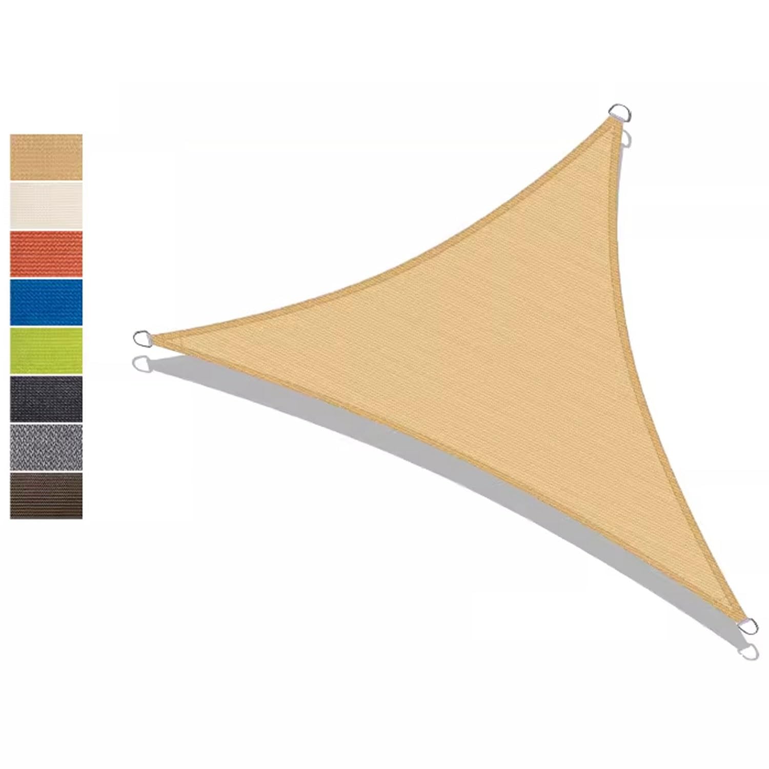 WQPMNYG Outdoor Canopy Cover UV Block Sun Shade Sail for Backyard, Porch, Pergola, Deck, Garden, and Patio