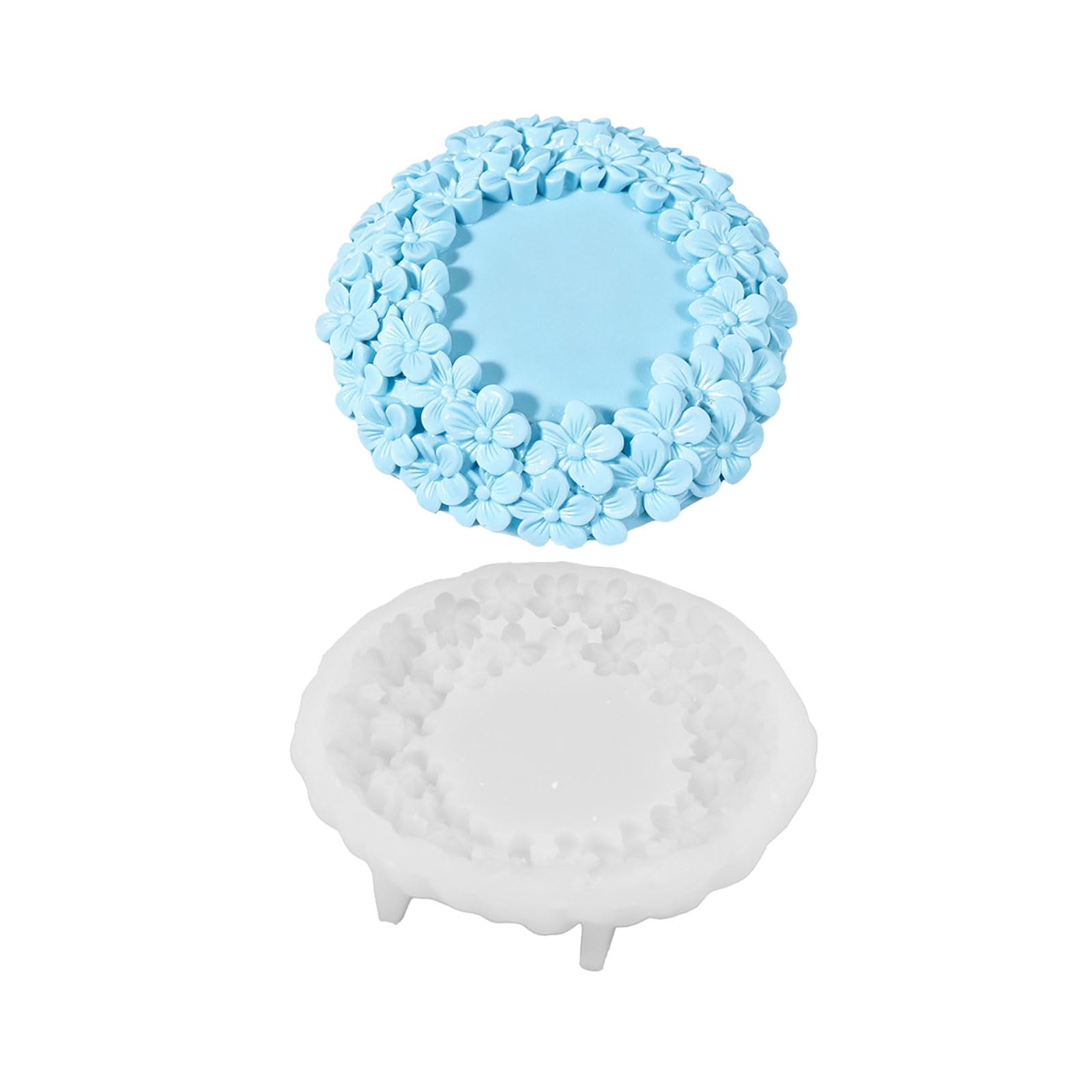 our fave Flower Pattern Silicone Ideal for Crafting Beautiful Resin or Plasters Decorative Trays Home Decoration Silicone