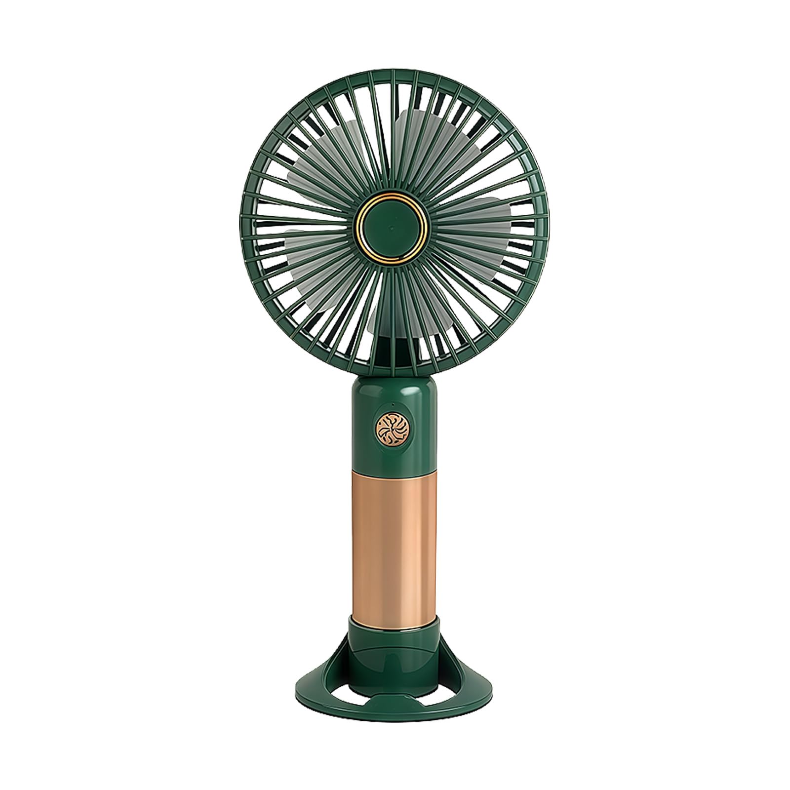 Elnwnnkc Portable Handheld Desk Fan Rechargeable Personally Cooling for Outdoor Activities, Travel, Working Easy to Carry Outdoor Portable Handheld Desk