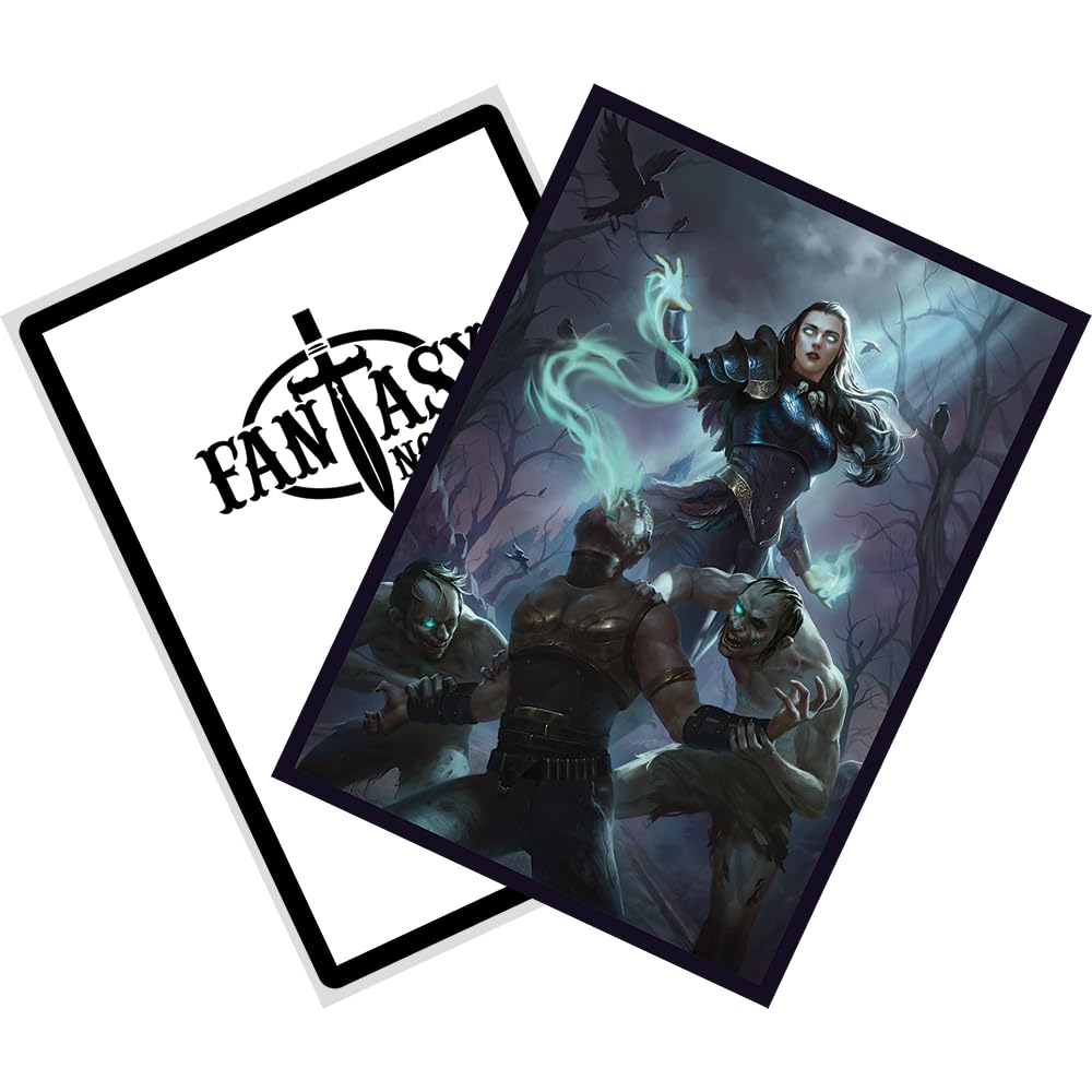 Amazon.com: Fantasy North - Drain Life - 100 Smooth Matte TCG Trading Card  Sleeves - Fits Magic MTG Commander Pokemon and Other Card Games