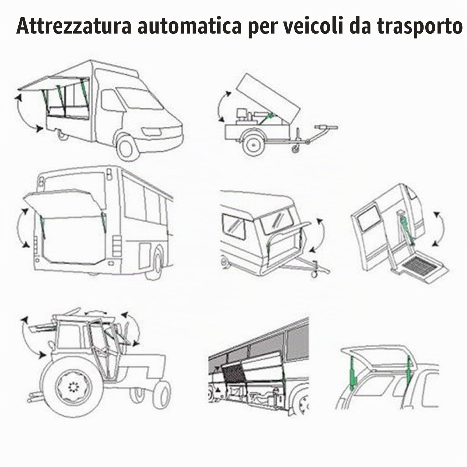 Haofy Telecomando Universale per Letto Regolabile, Telecomando per Poltrona Reclinabile con Controller per Divano a 6 Pulsanti a 5 Pin, 6,7 X 2,4 X 2,2 Pollici