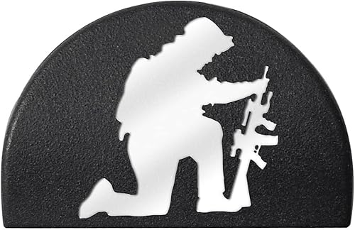 Miniatura 81 de NDZ Performance JP1 - Enchufe de agarre para Glock 17 19 21 22 23 24 31 32 34 35 38 Gen 1-3 pulgadas .40 .357 0.394 in .45 ACP relleno láser grabado