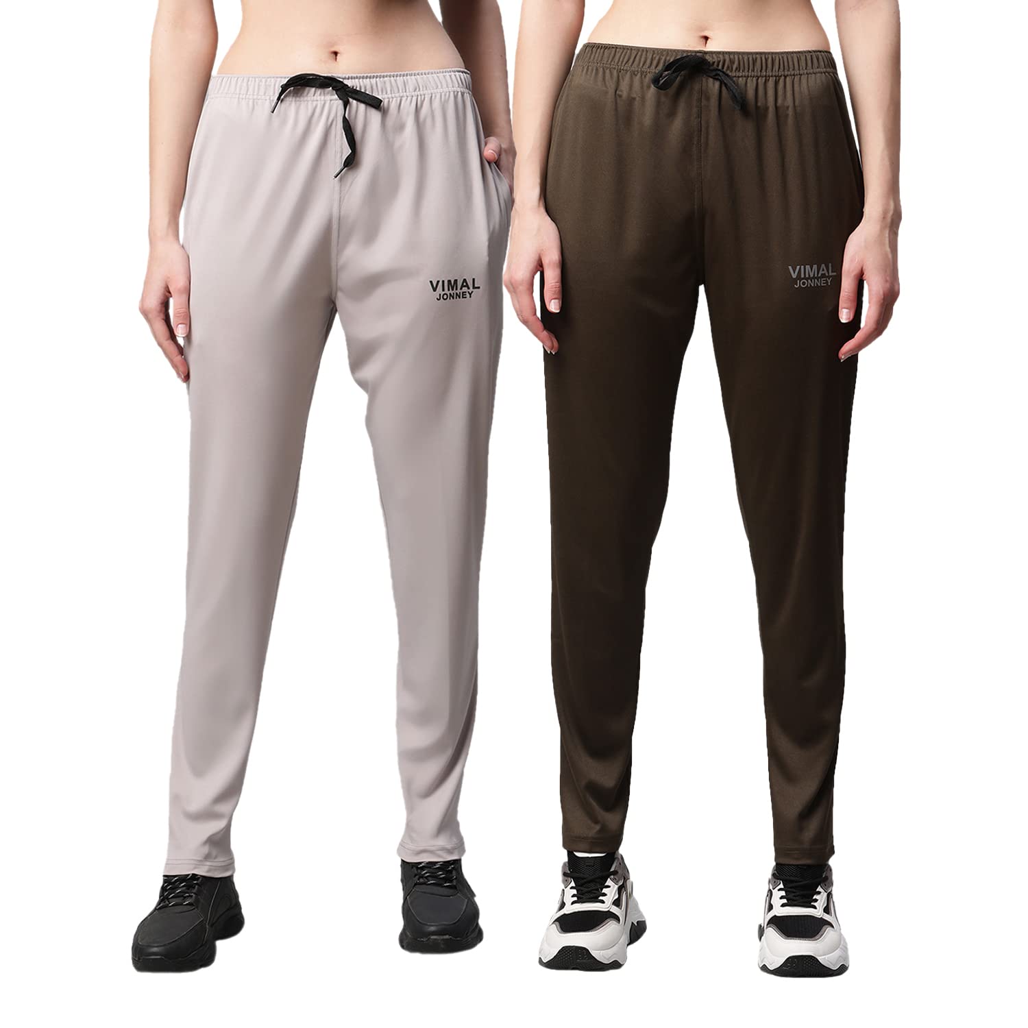 mack jonney Women's Slim Fit Polyester Blend Track Pants-picture-13