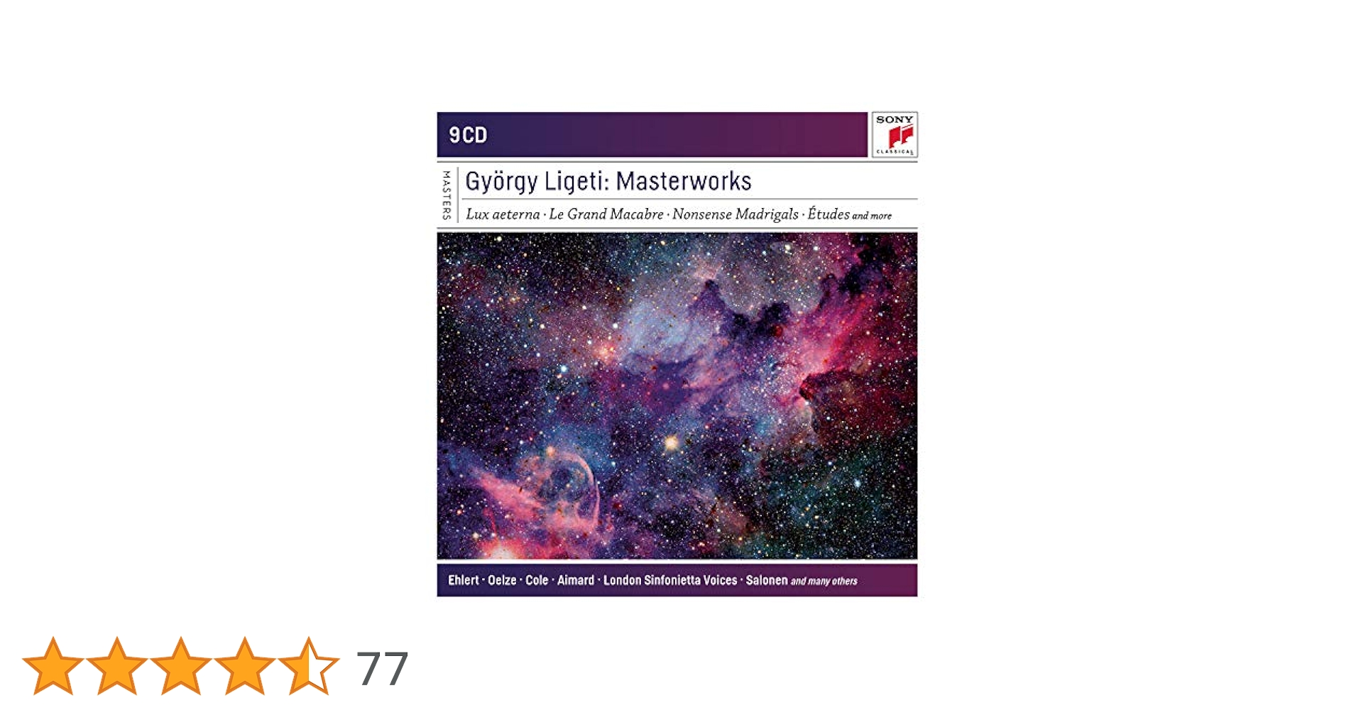 THE MASTERWORKS ハンデル CDボックスセット THE MASTERWORKS ハンデル CDボックスセット CD】THE