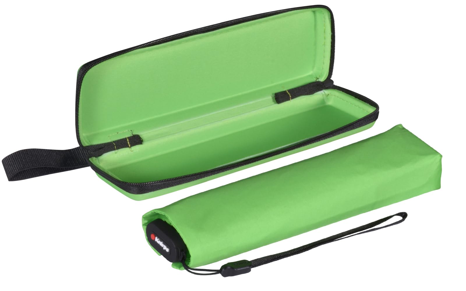 Knirps US.050 Parapluie de poche ultra léger et fin avec étui, vert, 90 cm