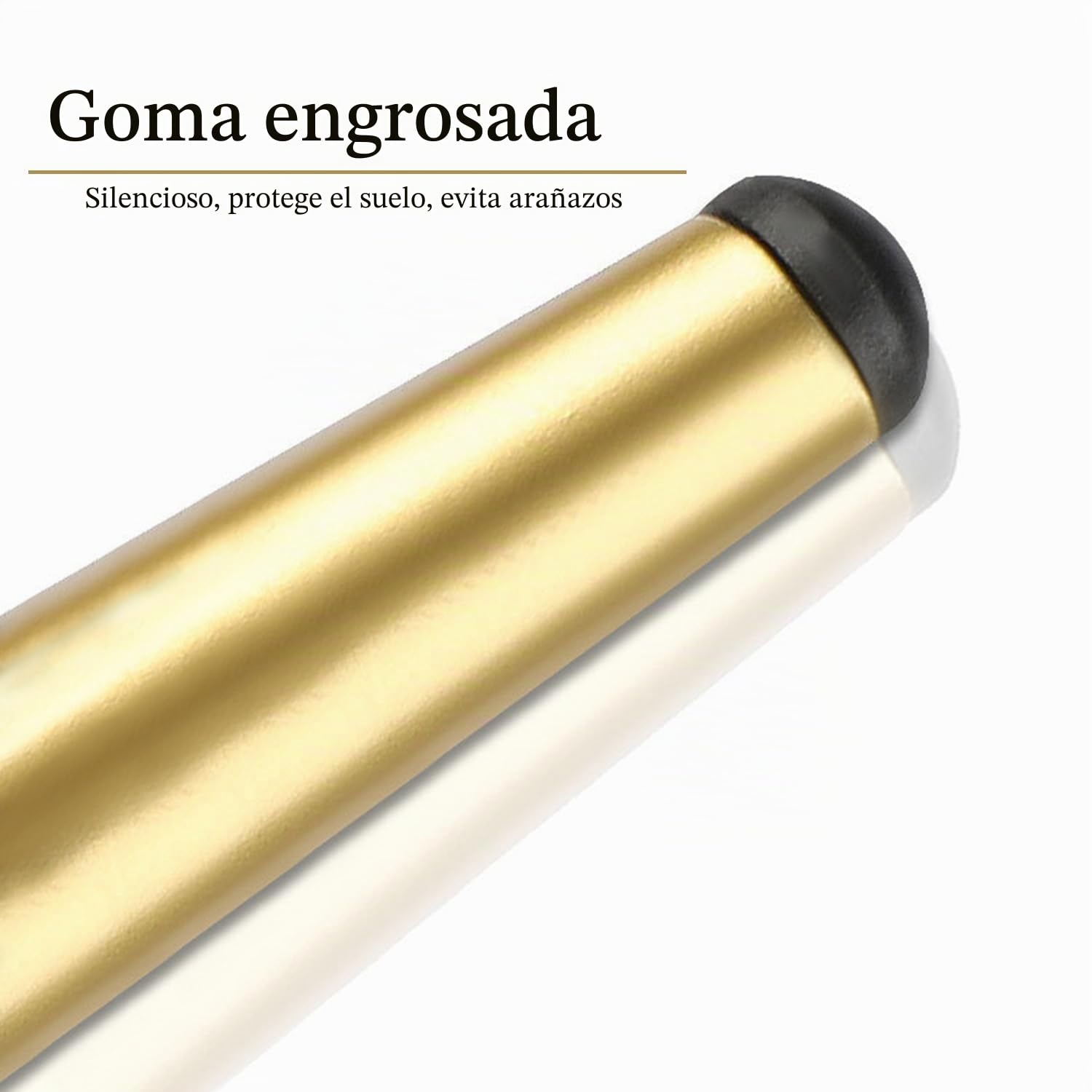 NAKUPENDA Patas de Muebles 4Pcs Patas de Muebles de Cono Inclinado Patas de Armario de Metal Patas de Mesa para Gabinete Silla Mesa de Café Sofá (10cm Altura,Dorado)
