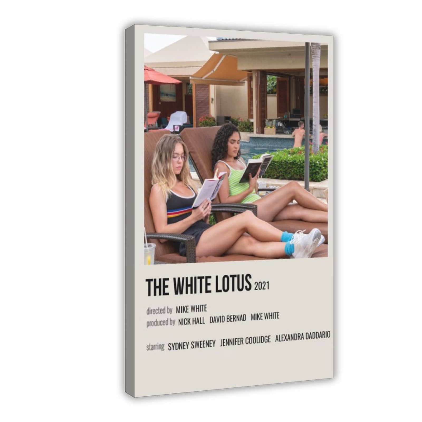 The White Lotus Poster Vintage - Wanddekoration 30x45 Cm Für Wohnzimmer & Schlafzimmer