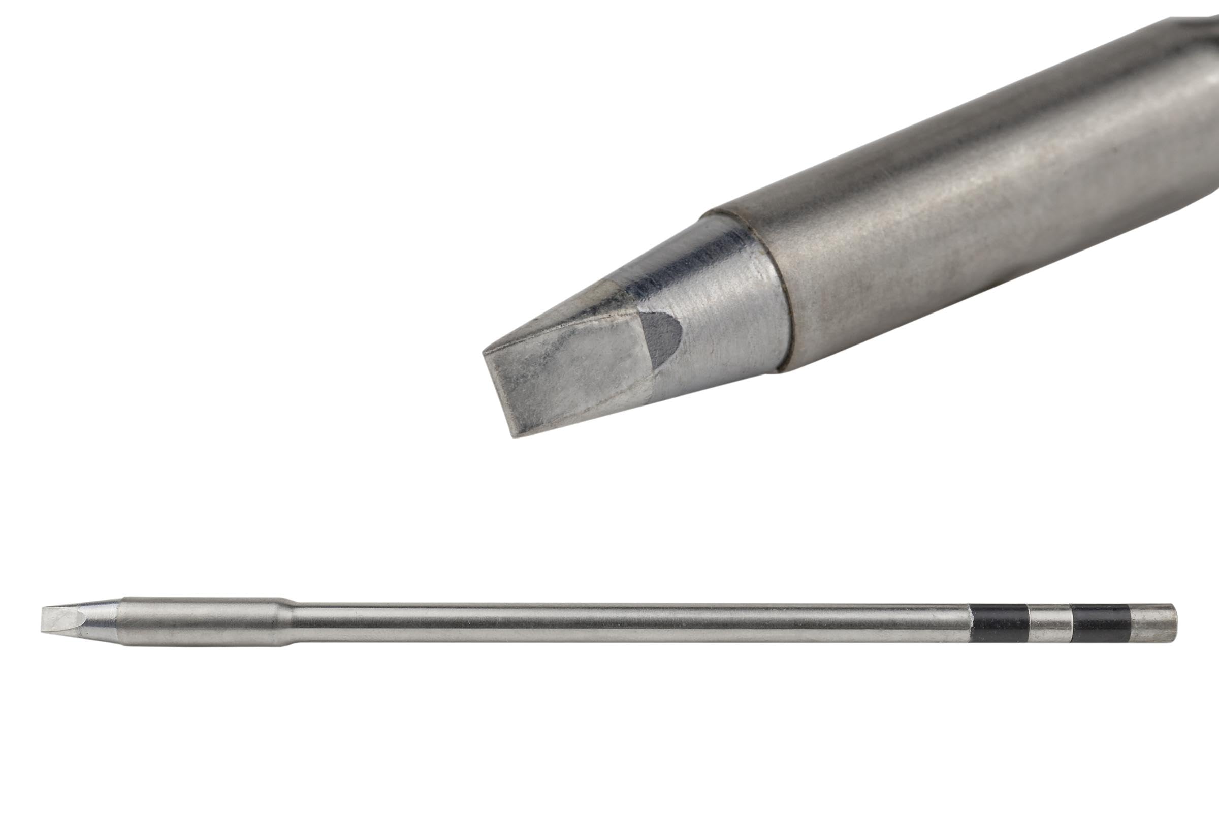 QUICK Permanent Soldering Tip Straight Chisel-Shaped 3.2 mm Wide Rapid Cartridge Soldering Tip for Quick TS1200 Soldering Station