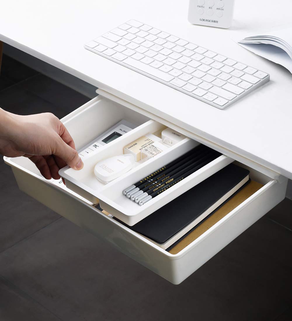 Buy INNOLITES Under Table Drawer Tray Desk Pencil Organizer Office