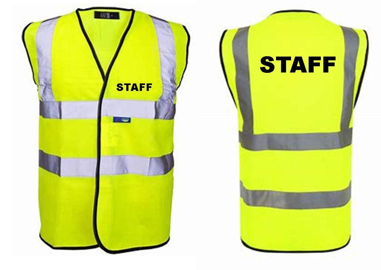 STAFF HI VIS VEST (Large)
