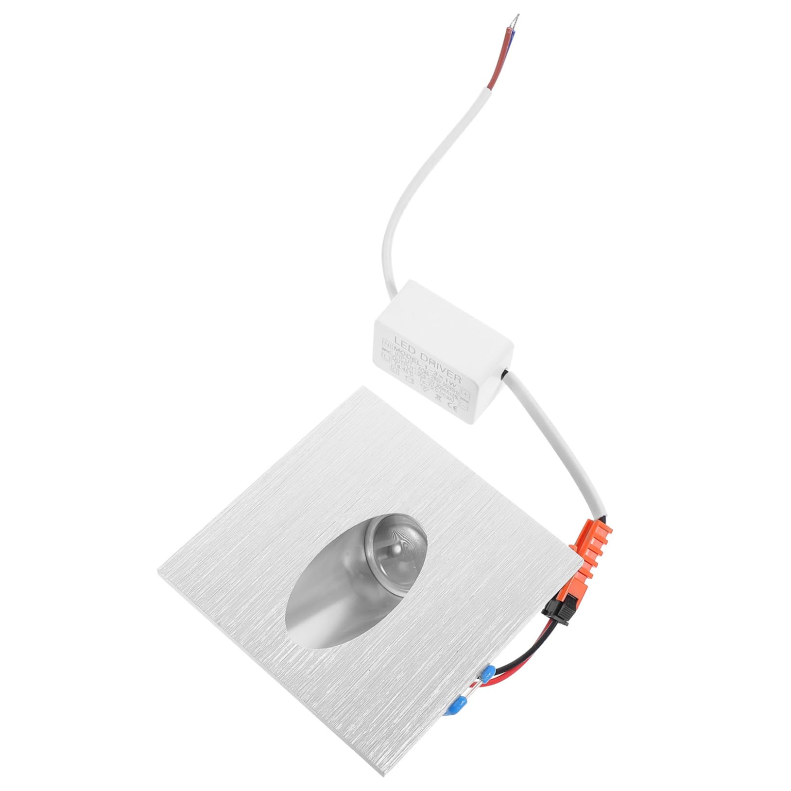 Vaguelly Square LED Stair Light Indoor Corner Lamp for Hallway Basement and Porch Soft Cold White Durable Versatile Step