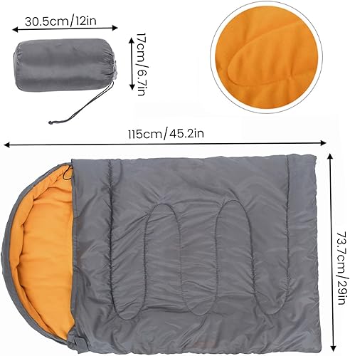 Miniatura 5 de Dog Sleeping Bag 45x29in Warm Soft Cat Sleeping Bag Portable Covered Dog Bed for Indoor Outdoor Covered Bed Camping Pet
