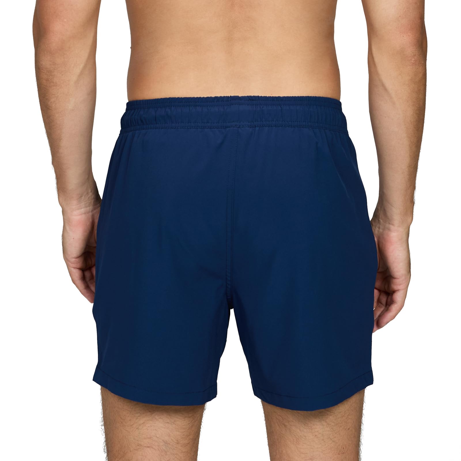 Bañador Hombre con Bolsillos con Cremallera Bañador Natacion Repelente al Agua de Secado Rápido Pantalones Cortos Hombre con Forro de Malla y Cordón de Ajuste