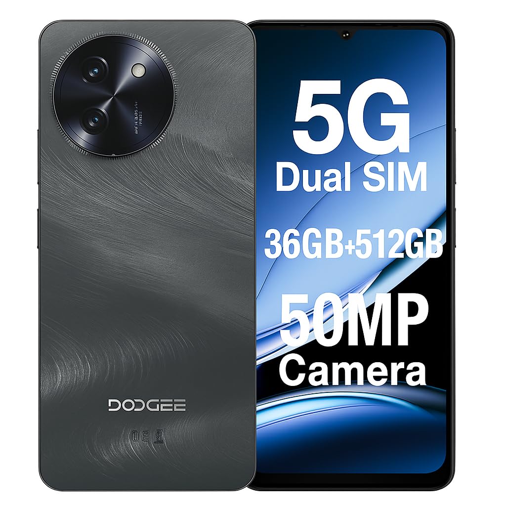 DOOGEE Note 59 Pro Téléphone Portable 6.75, 6250mAh, 36(12 24)Go