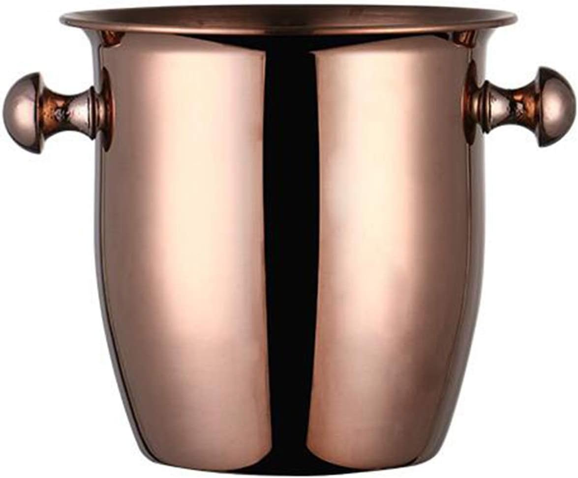 Ice bucket, Stainless Steel Ice Bucket Bowl - Metal Champagne Cooler - 2/5L Large Capacity - Suitable for Weddings, Holiday Entertaining, Summer Patio Supplies Creative ice Bucket Ice Bucket Kit