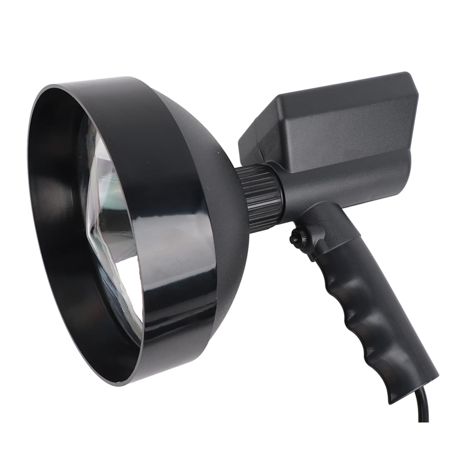 Lampada Allo Xeno Portatile Lampada da Lavoro Leggera da 55 W da Lavoro Portatile per Campeggio Pesca Caccia Nero 24 X 17,8 X 23 Cm (Luce da 7 pollici)