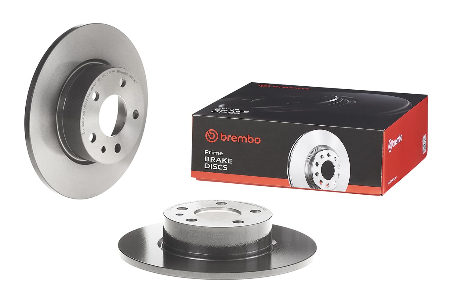 2x Brake Discs Pair Solid fits ALFA ROMEO 147 937 1.9D Rear 01 to 10 251mm Set