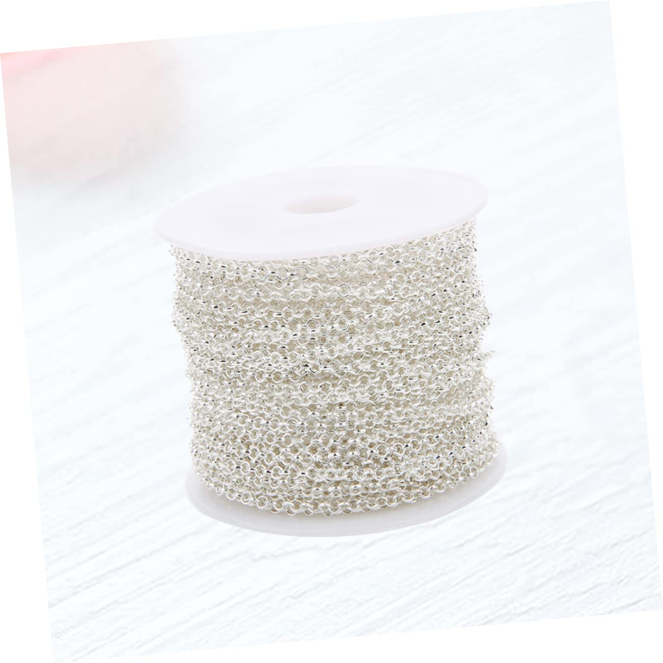 SHINEOFI Kit per La Creazione di Gioielli da 3 Pezzi Set per La Creazione di Gioielli Permanenti Rocchetto di Catene A Forma di S Rocchetto di Catene Intrecciate per Accessori Artigianali.