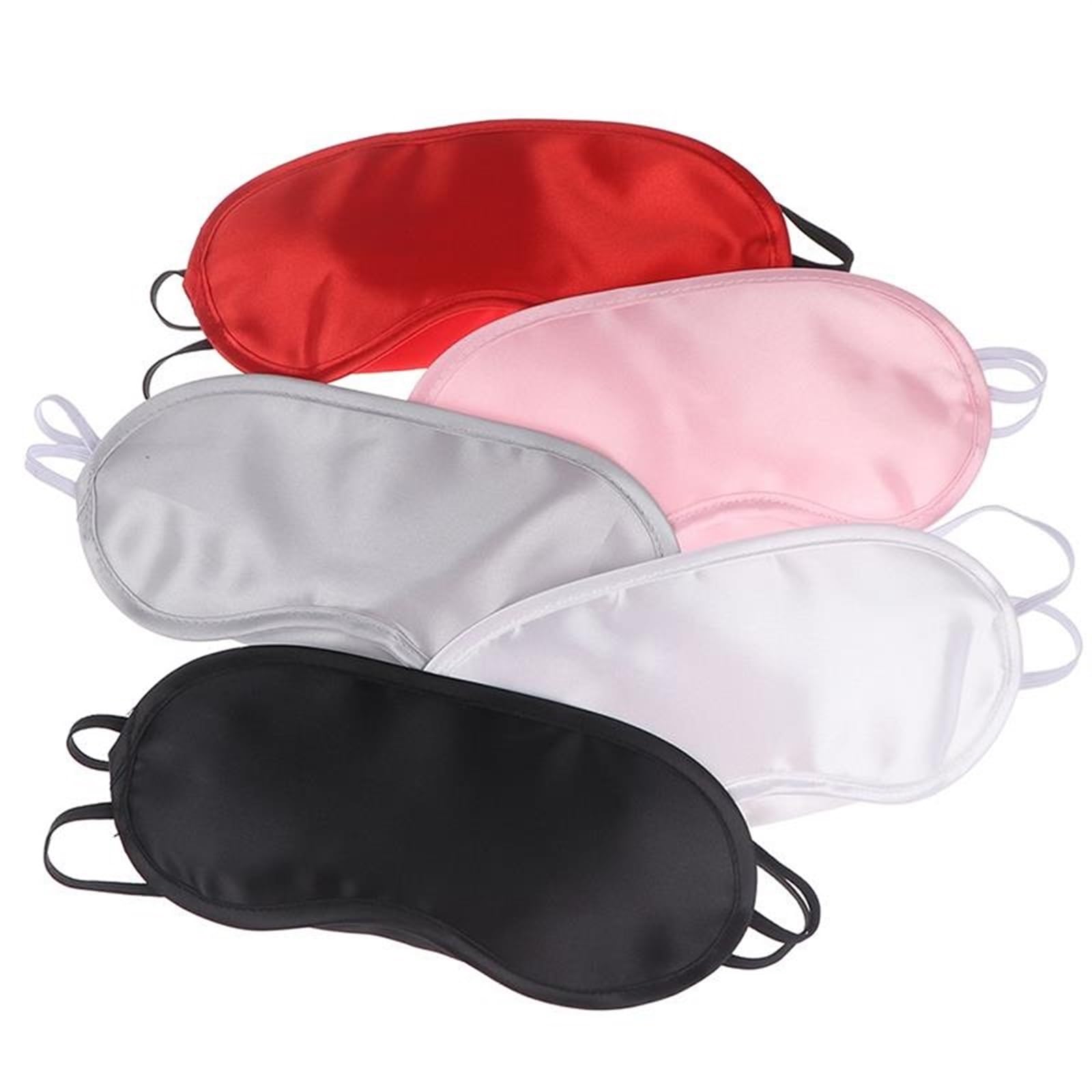 antifaz Máscara de seda for ojos, cubierta for sombra de ojos, suave, con los ojos vendados, parche for el ojo de viaje, parche for el ojo for dormir Natural, máscara for dormir, mujeres, hombres, cub