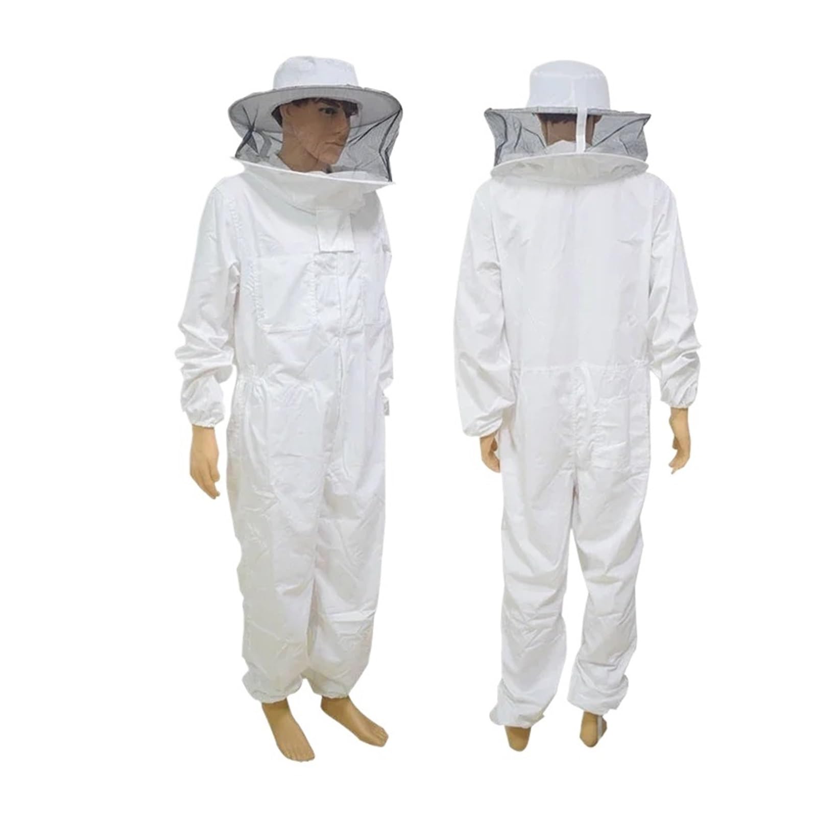 Traje de apicultor – Ropa protectora para apicultura con sombrero y chaqueta – Diseño unisex para apicultura segura y defensa contra picaduras